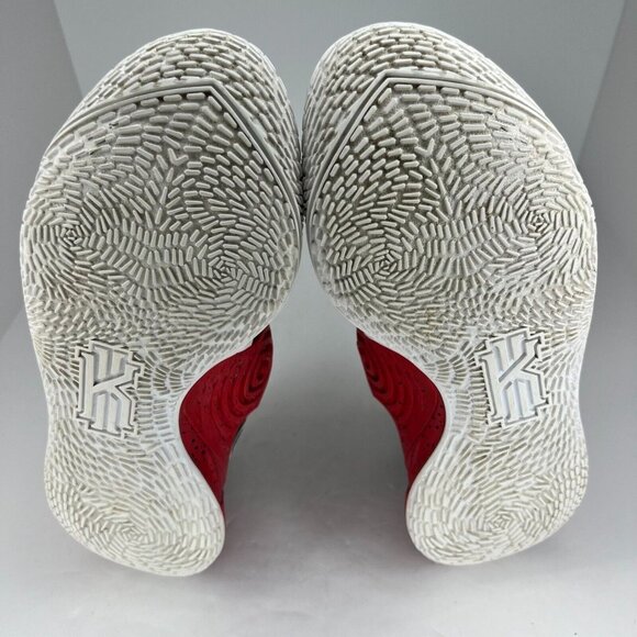 Nike Mens CW6228-001 Black University Red Kyrie 3 Team Size 9 Basketball Shoes - Picture 9 of 10